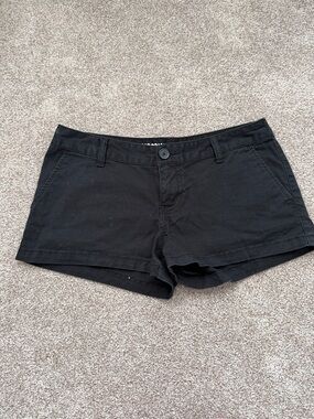 Mossimo Supply Co. Black Women's Denim-Style Short Shorts